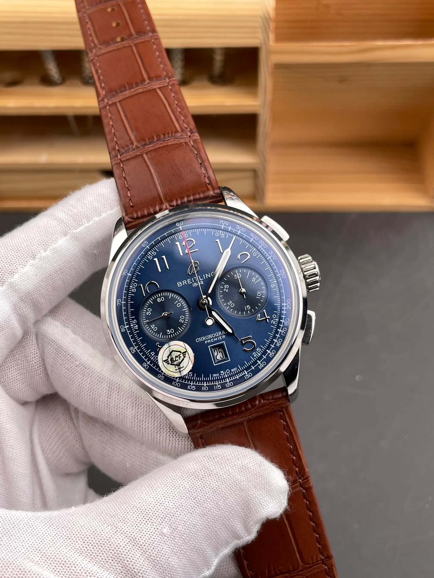 Premier B01 Blue Dial
