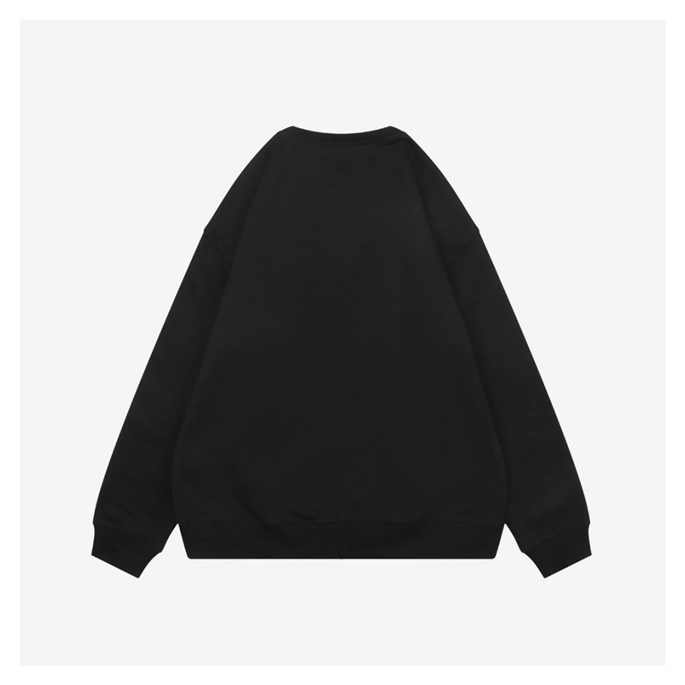 L Gradient Embroidered Logo Crewneck Sweatshirt