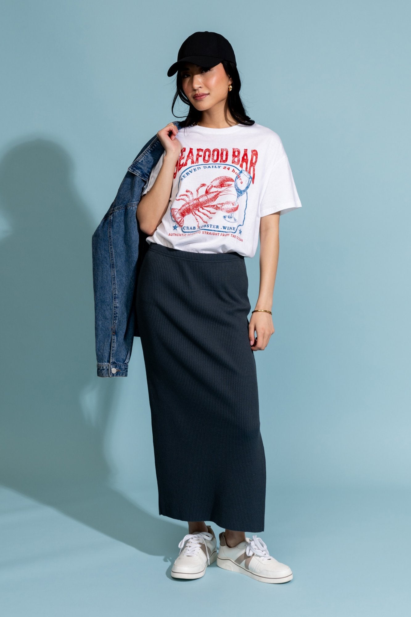 ‌Breeze Loom Long line Tee