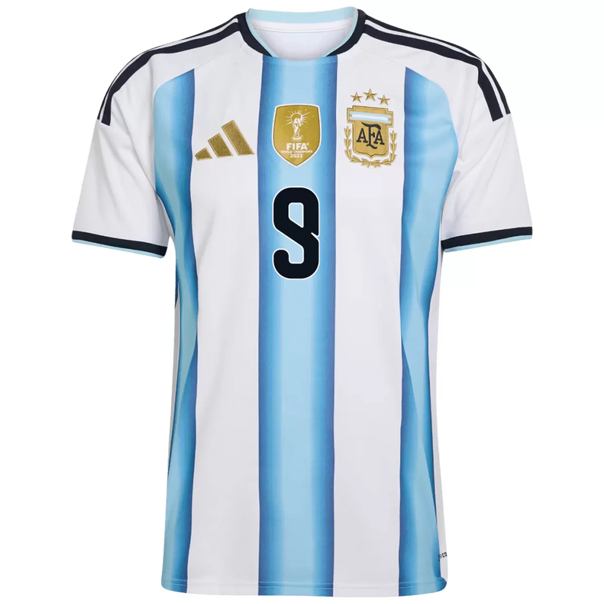 World Cup 2026 Argentina J.ÁLVAREZ #9 Home Shirt Soccer Jersey