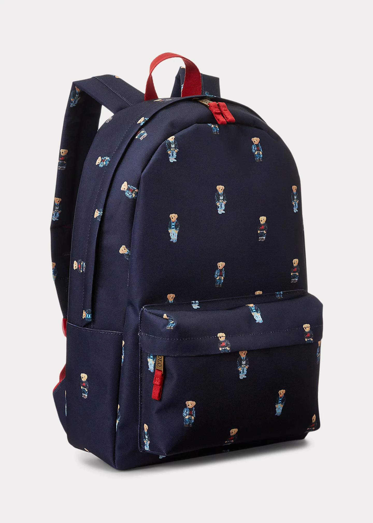 Polo Bear Canvas Backpack