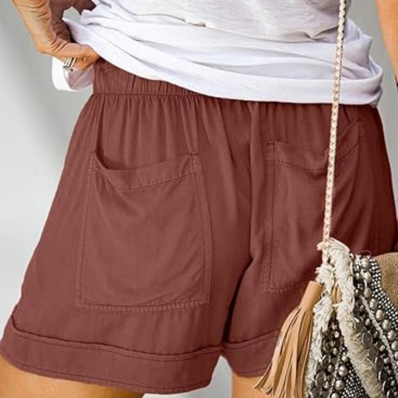 Lightweight Short Pants with Pockets