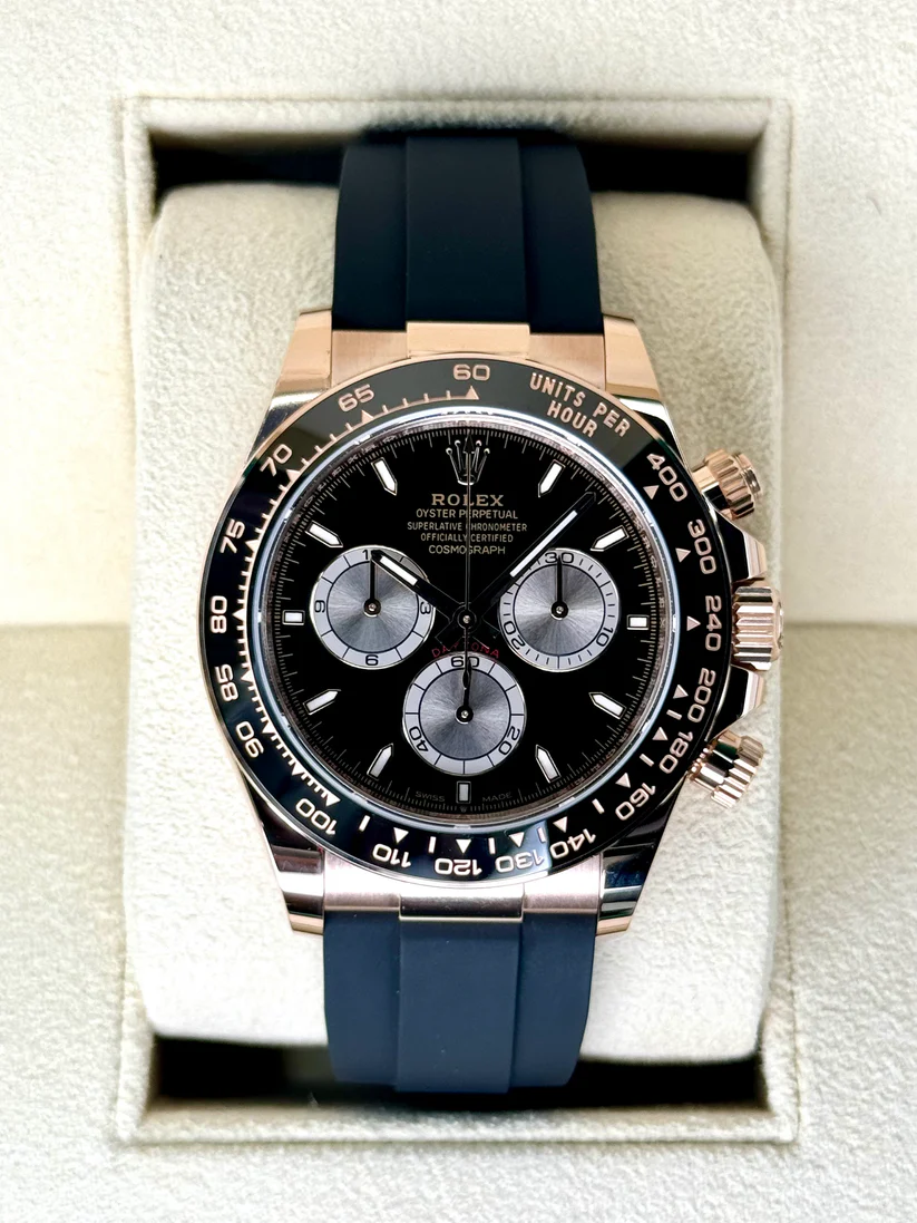 [2026 Mirror Grade]Rolex Cosmograph Daytona Black Ceramic Bezel Men's Watch m126515ln-0002