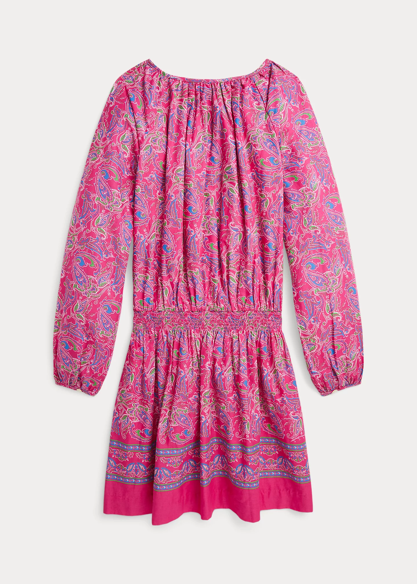 Paisley Cotton Batiste Dress