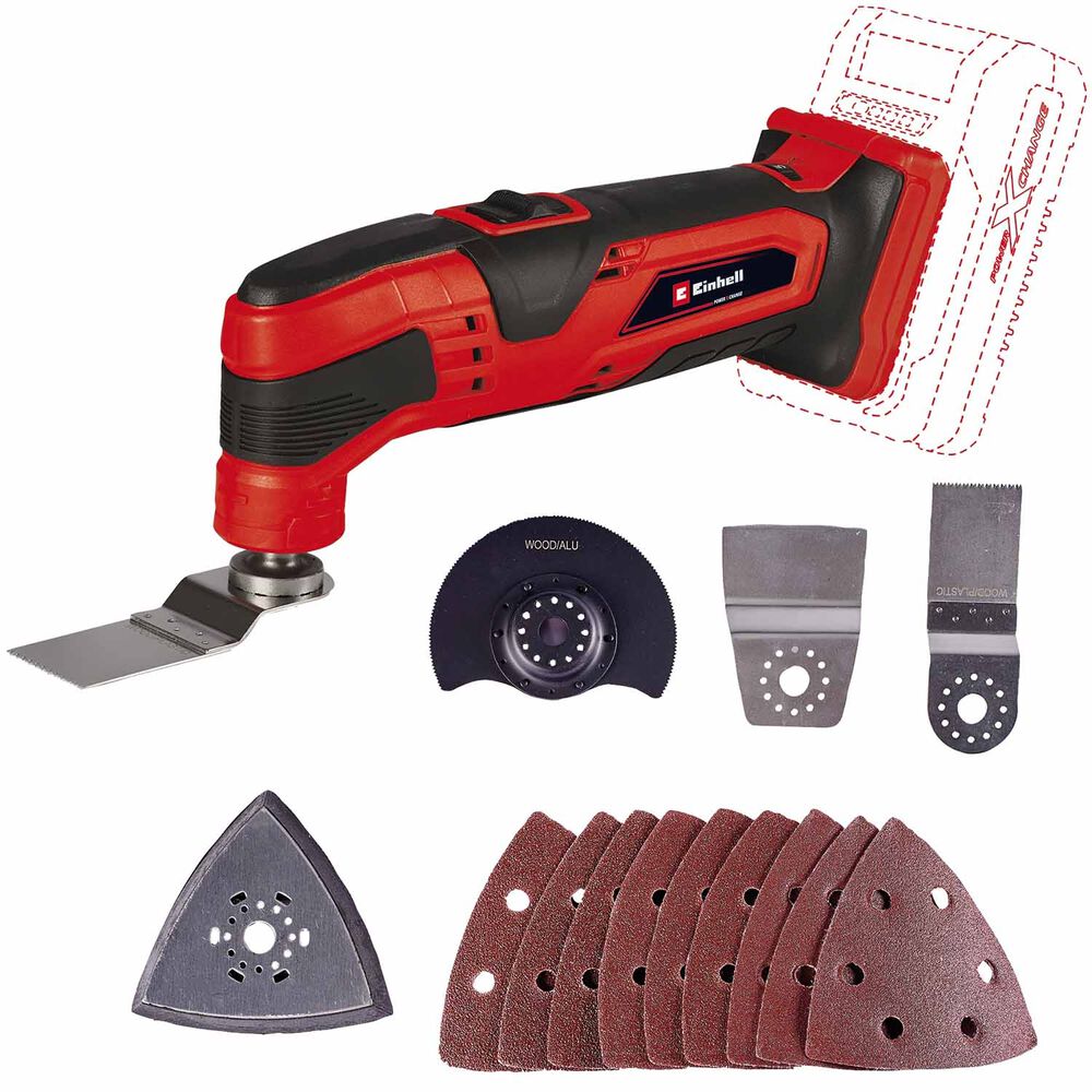 EINHELL Akumulatorowe narzędzie wielofunkcyjne TC-MG 18 Li-Solo Einhell, 18 V