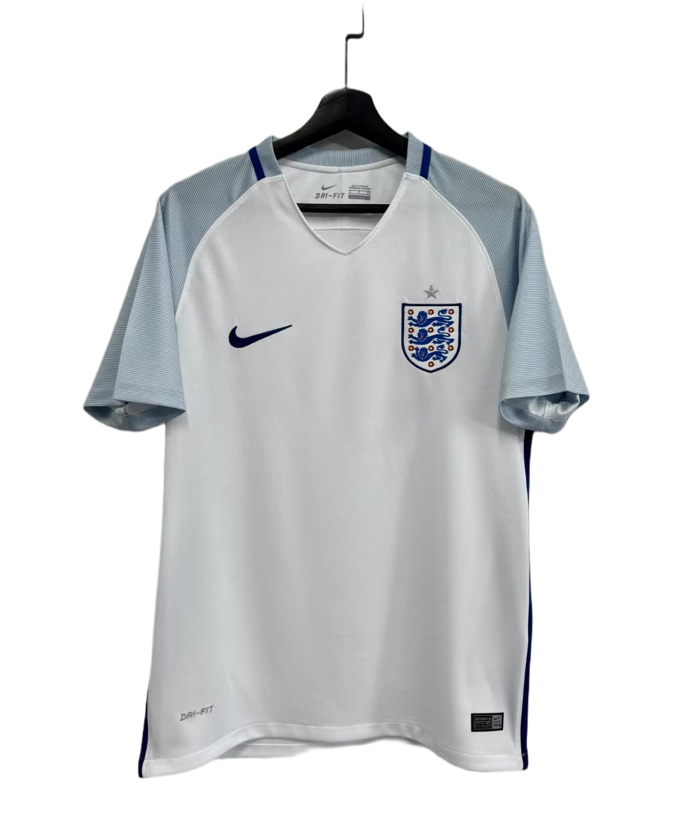 England Retro Football Jersey Home Custom Shirt 2016
