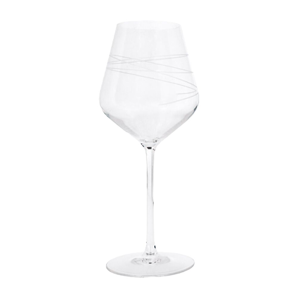 ZWIEGER Kieliszki do wina czerwonego Zwieger Spiral, 6 sztuk, 380 ml, transparentne