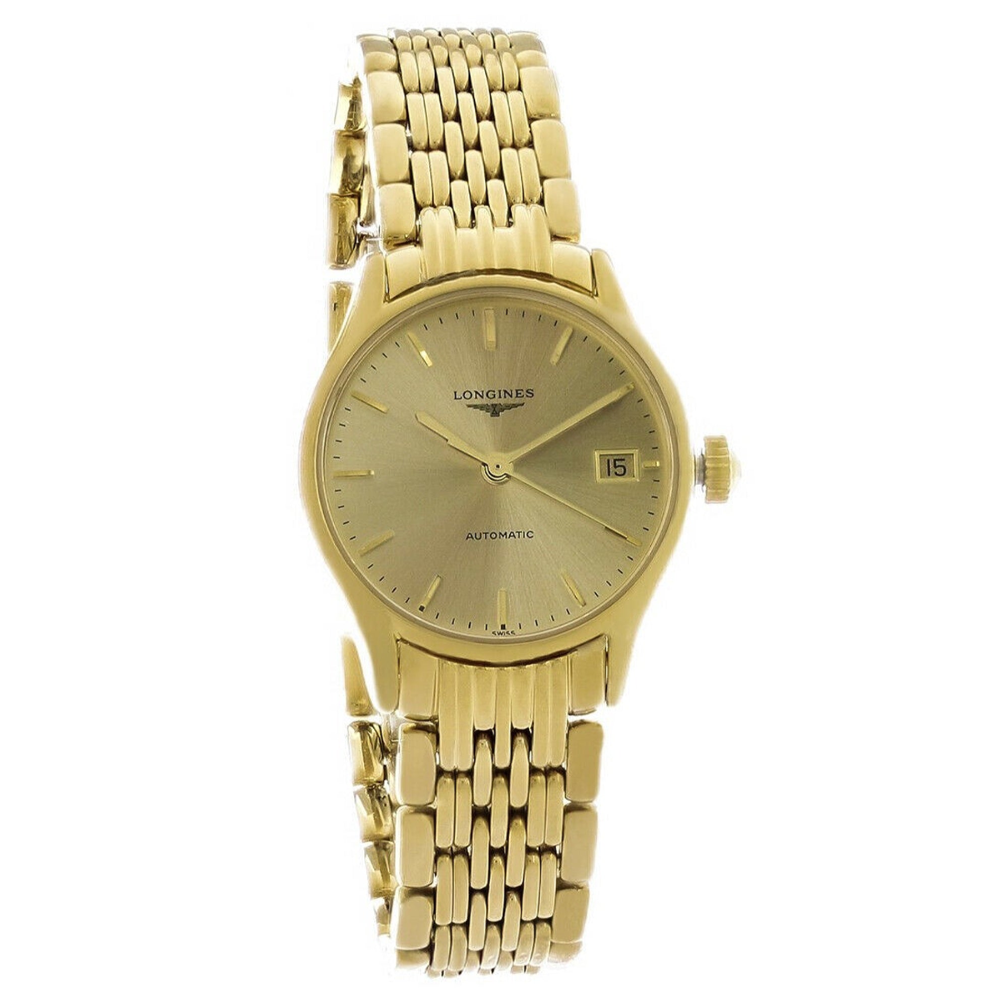 [2026 Mirror Grade]Longines Women's L4.360.2.32.8 Les Grandes Gold-Tone Stainless Steel Watch
