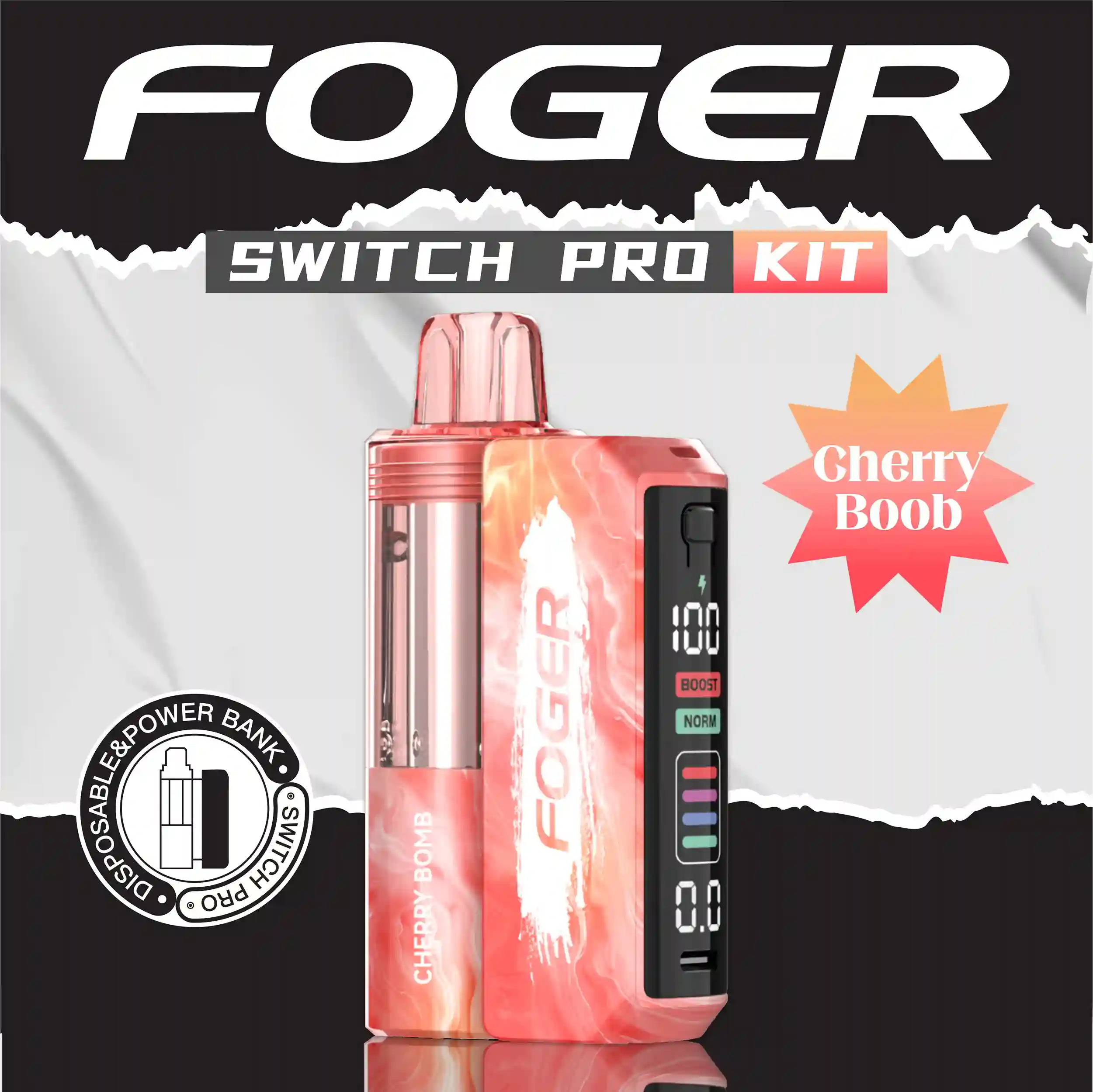 Cherry Boob Foger switch pro Kit