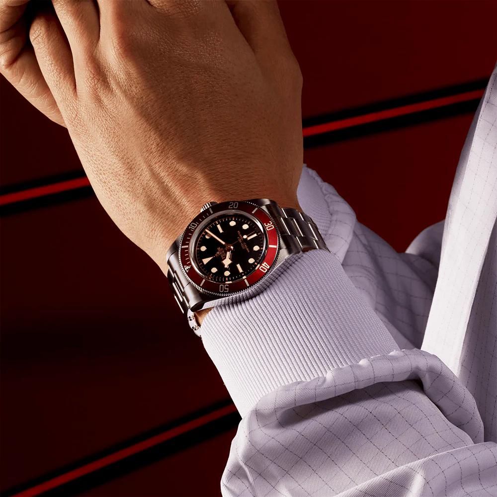 [2026 Mirror Grade]TUDOR Black Bay 41mm Black Dial & Red Bezel Men's Bracelet Watch M7941A1A0RU-0001