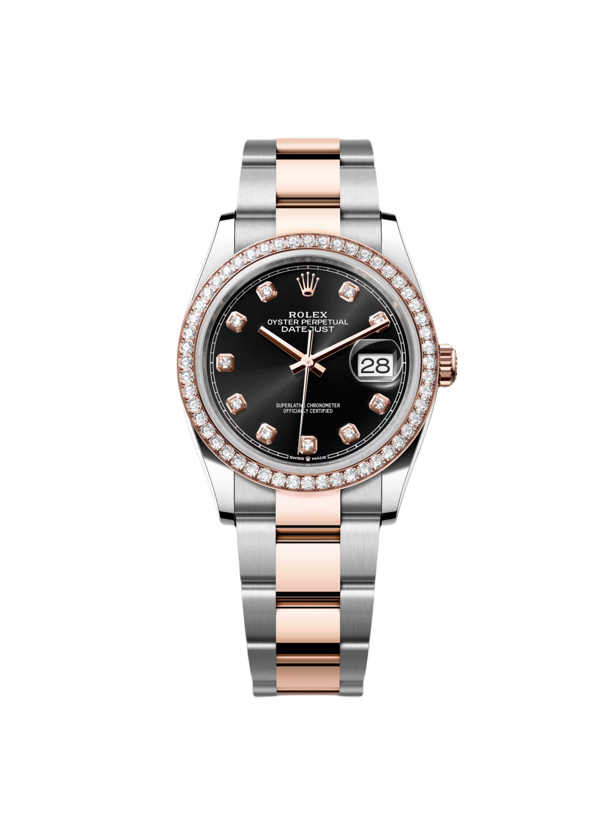 [2026 Mirror Grade]RLX  Datejust 36mm 126281 Black Dial Jubilee Bracelet