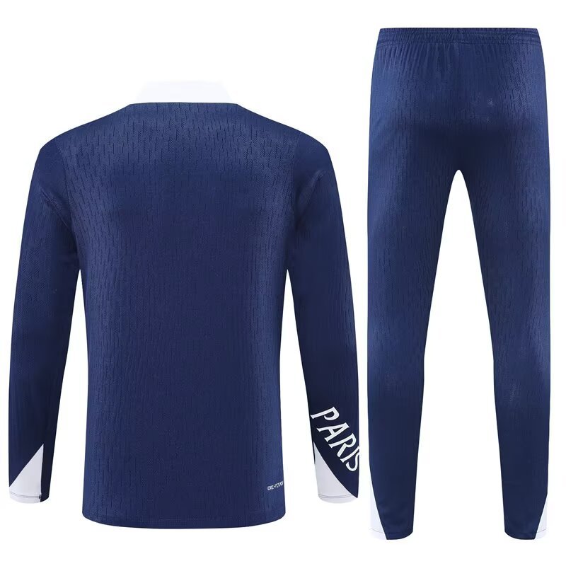 PSG Authentic Training Kit (Sweatshirt+Pants) Navy 2025/26 - Player Version