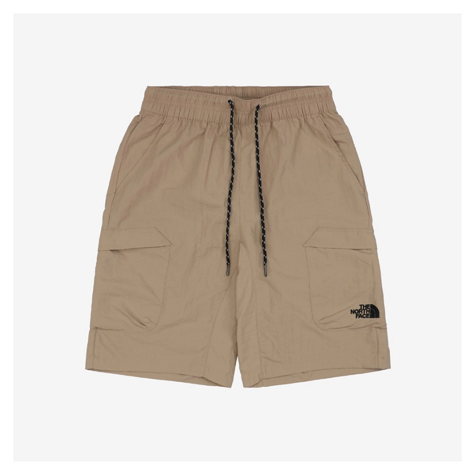 TNF Pocket Logo Utility Shorts (Black/Brown)