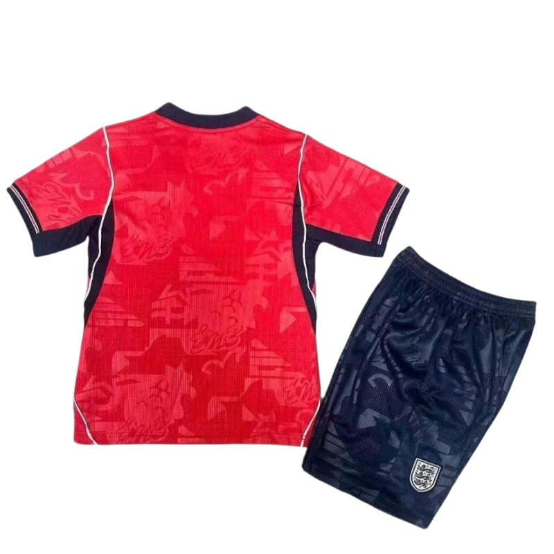 England 2026 World Cup Away Kids Short Sleeve Kit & Jersey + Shorts Fan Version