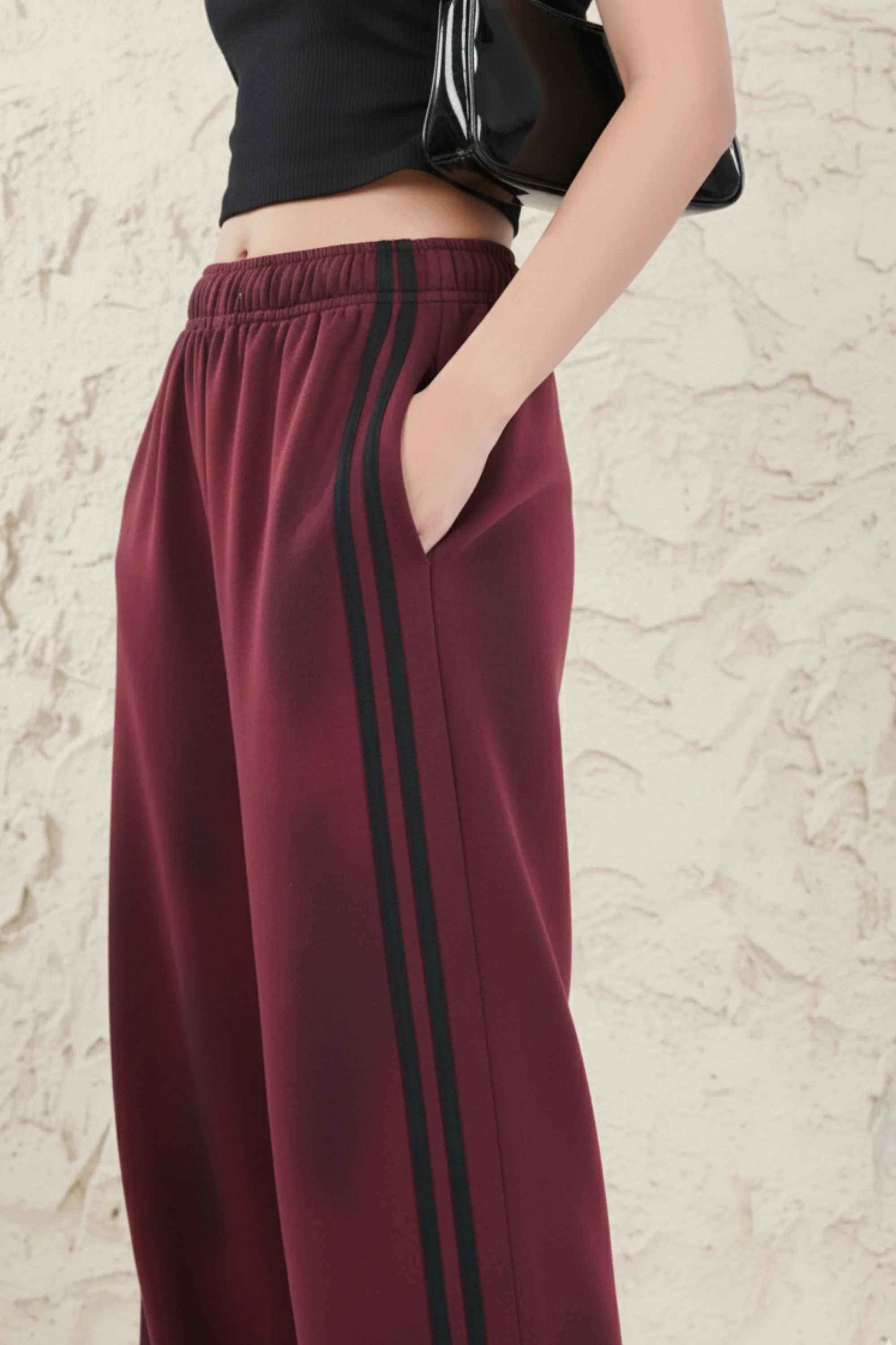 Scarlet Side Stripe Joggers