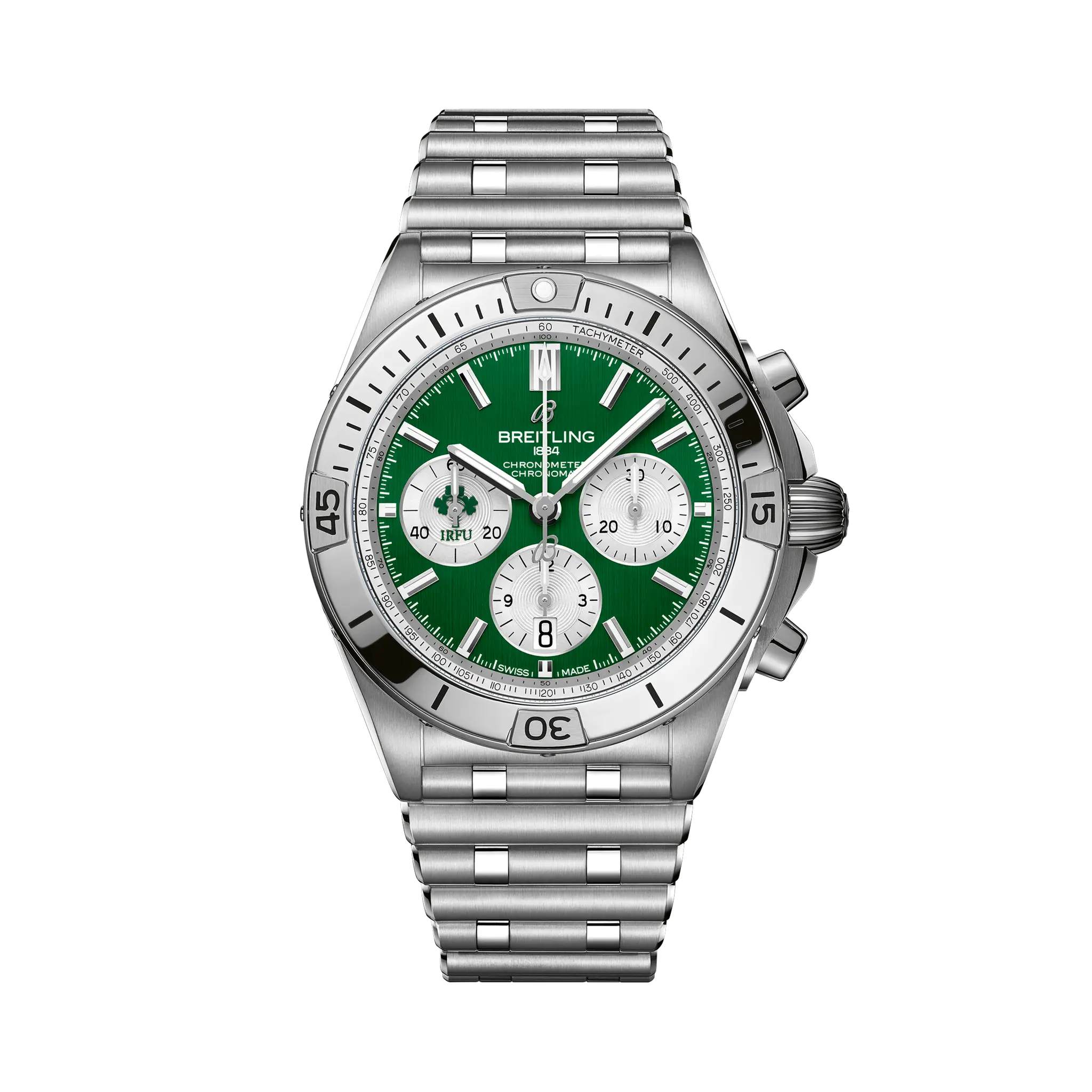 [2026 Mirror Grade]Breitling Chronomat B01 42 Six Nations Ireland AB0134A91L1A1