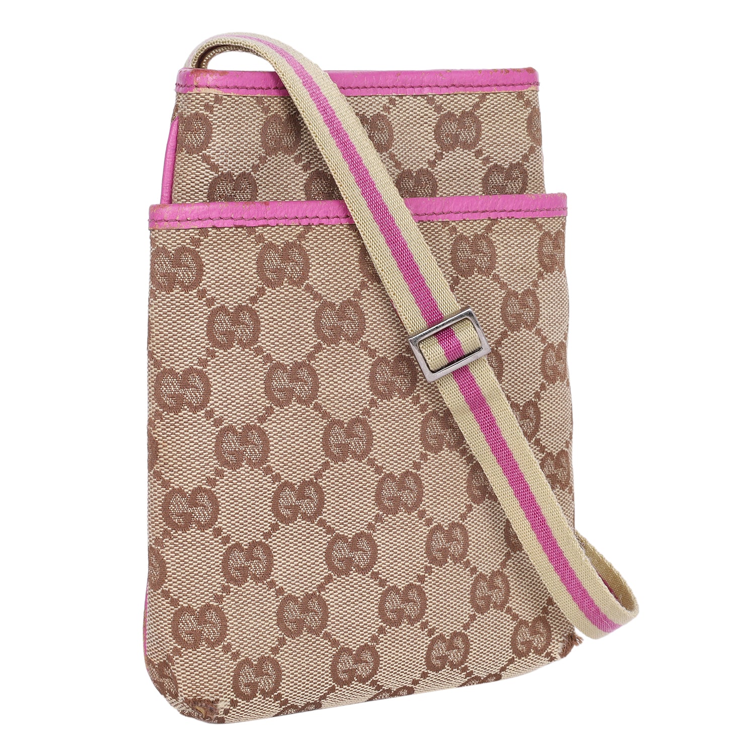 GG Canvas Web Crossbody Bag