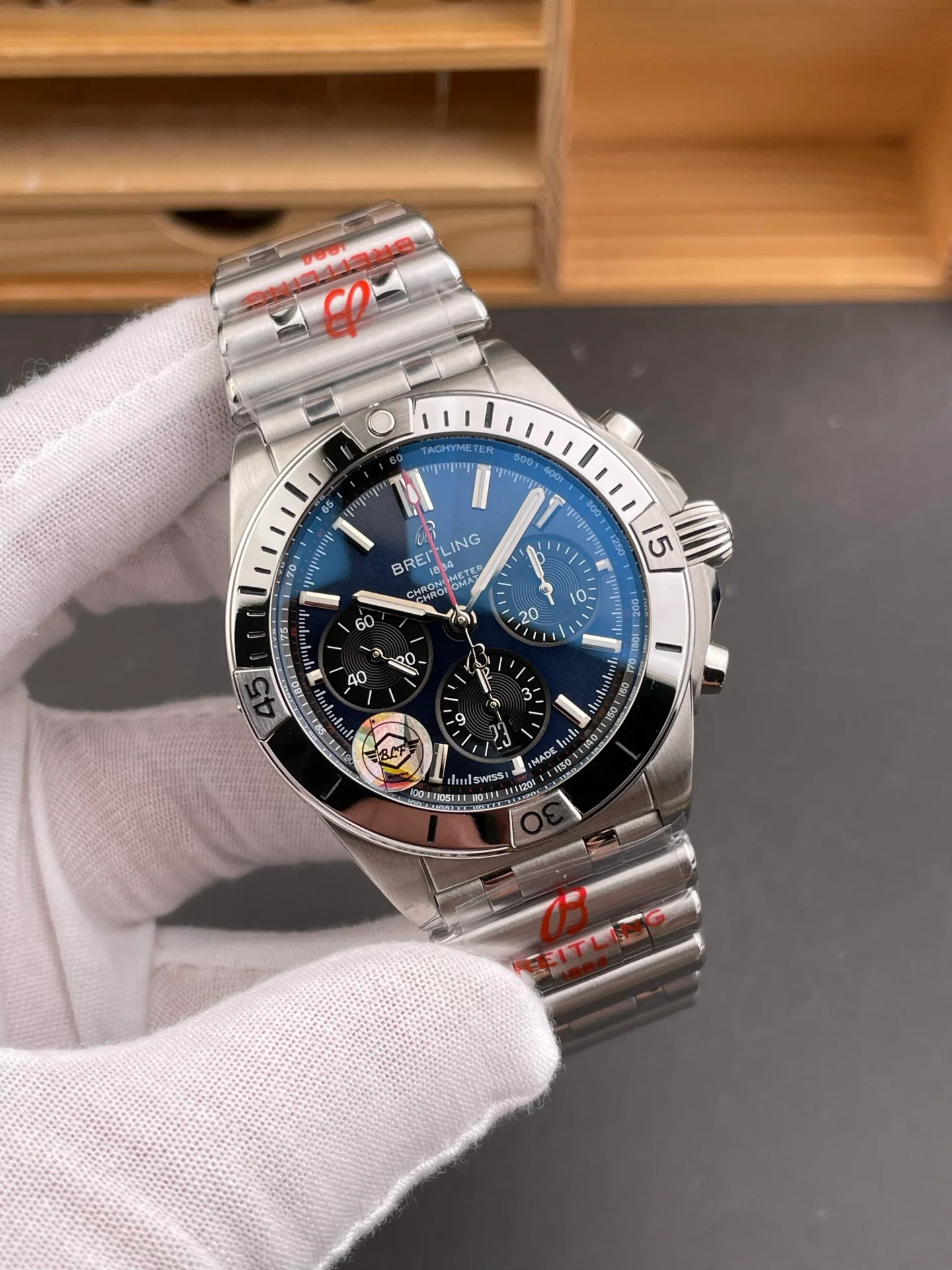 Chronomat B01 Blue Dial