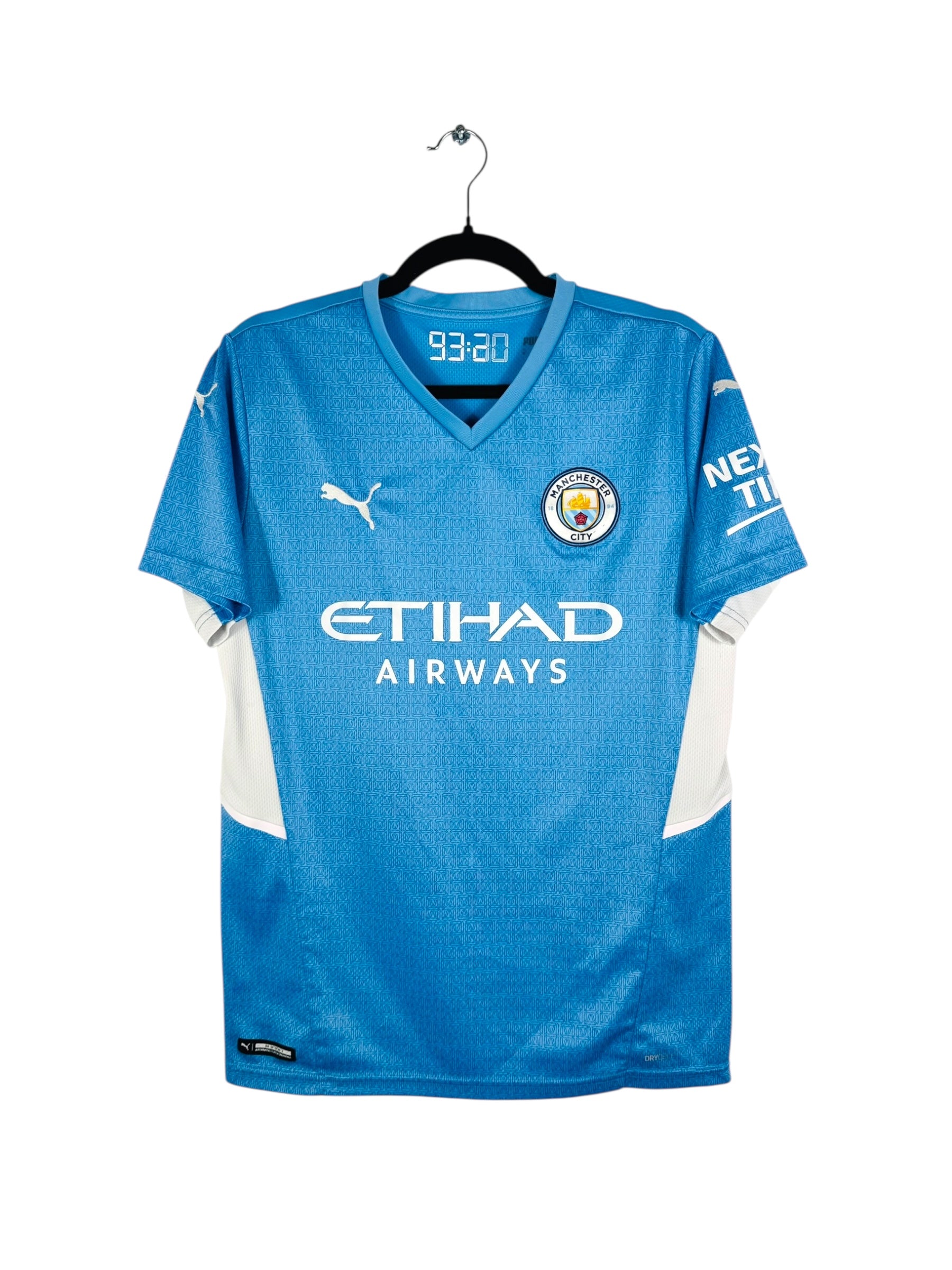 Manchester City Retro Home Football Jersey Shirt 2021/22