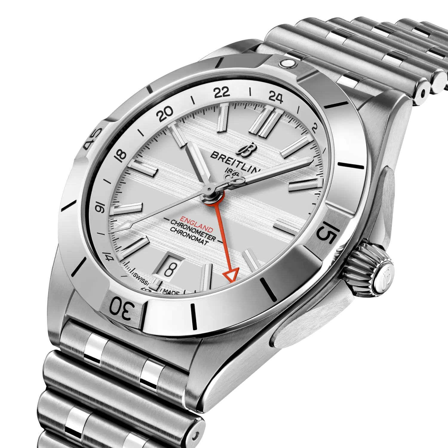 [2026 Mirror Grade]Breitling Chronomat Automatic GMT 40 Six Nations England A323985B1A1A1