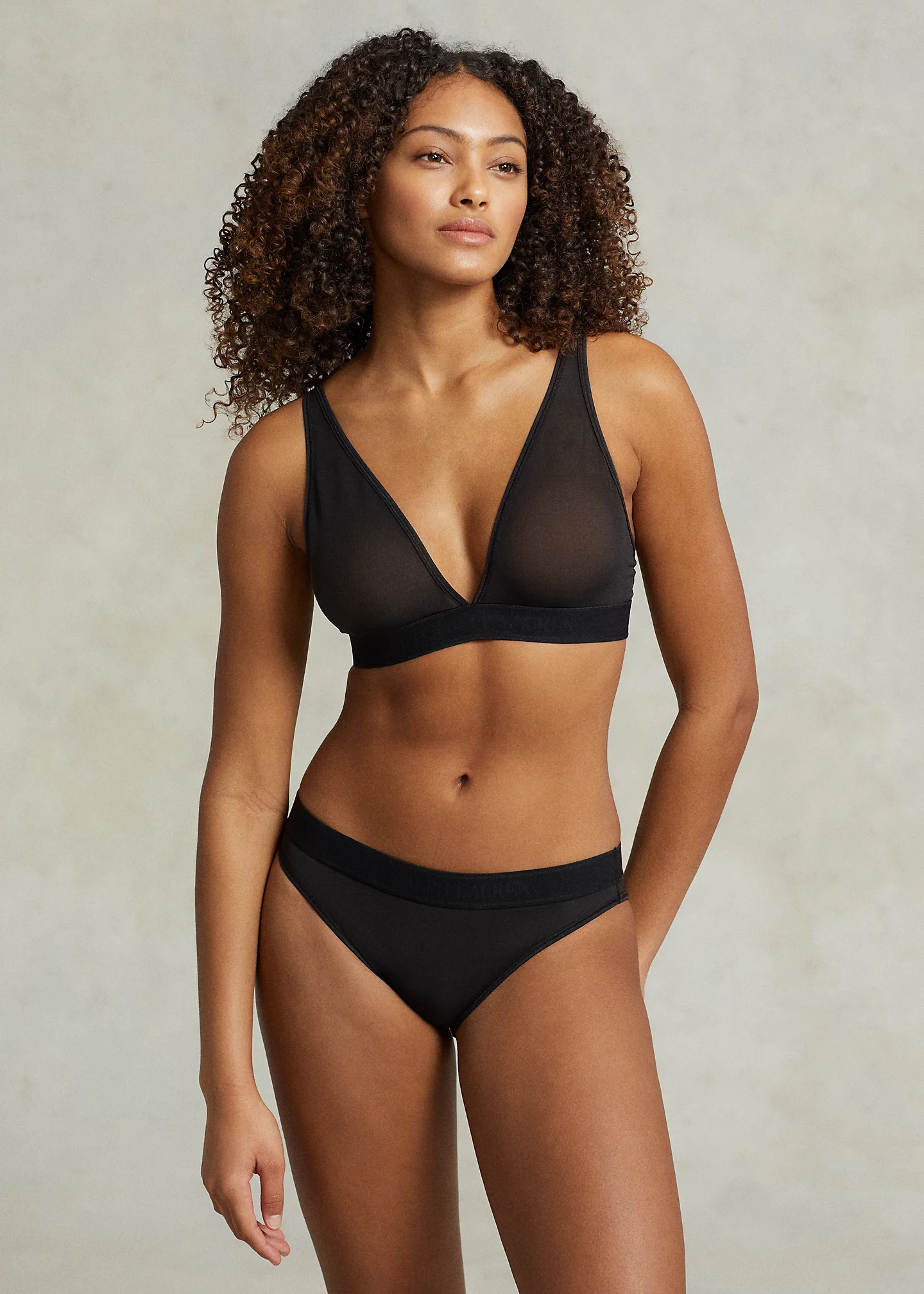 Mesh Low-Rise Bikini Brief