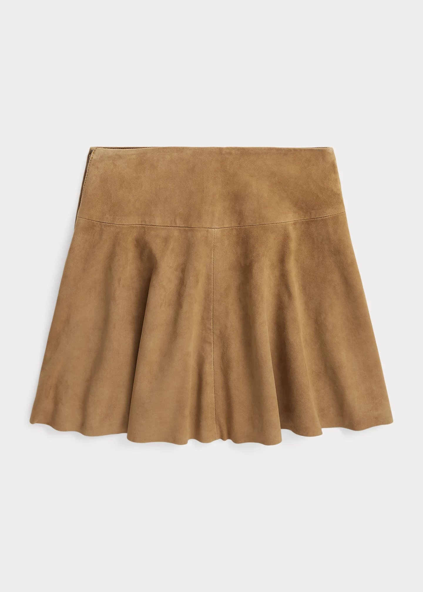 Goat-Suede Skirt