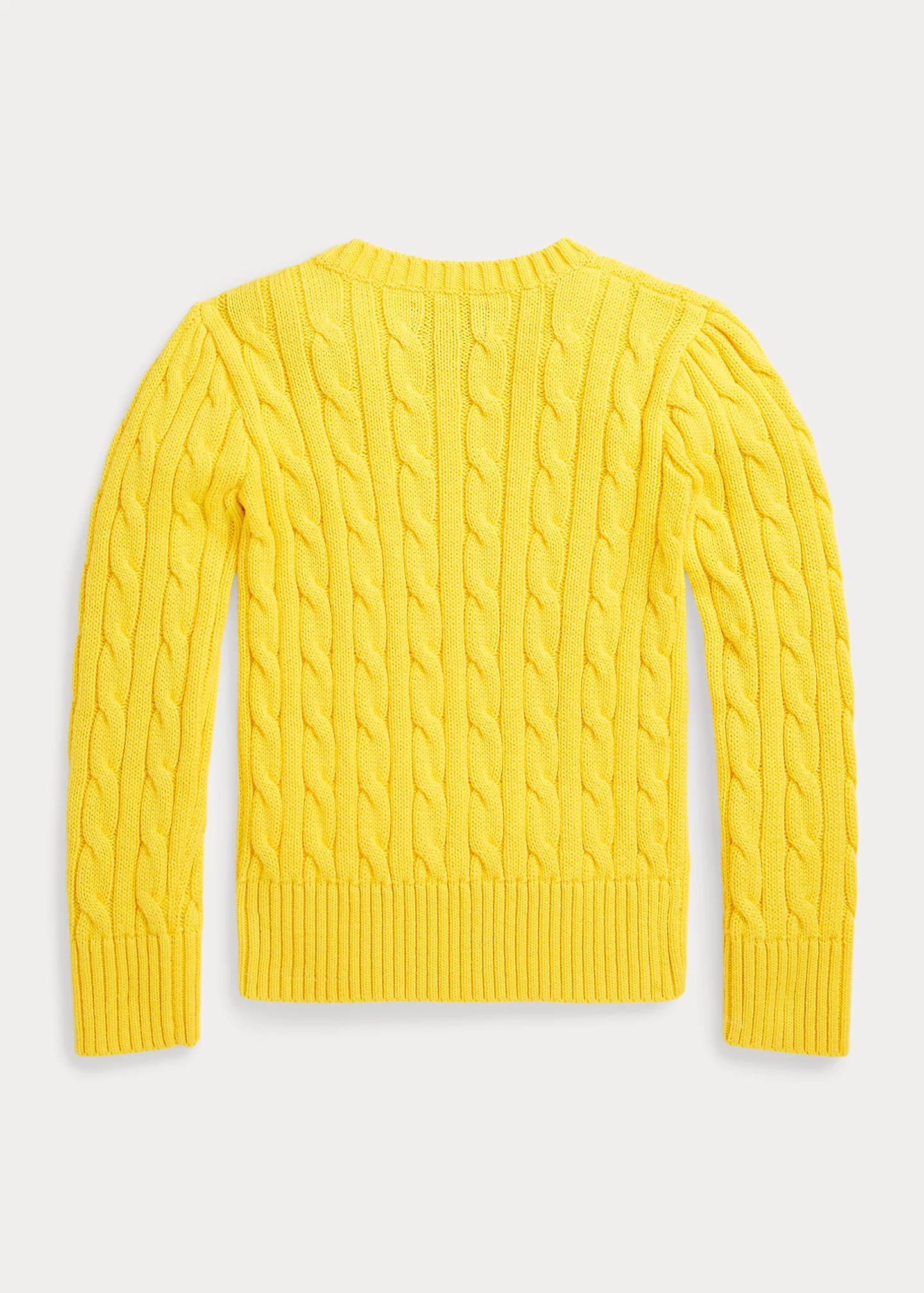 Cable-Knit Cotton Sweater