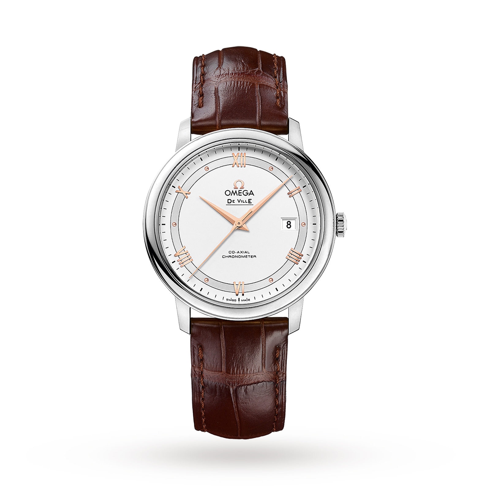 [2026 Mirror Grade]Omega De Ville Prestige Mens 39.5mm Automatic Co-Axial Watch-P17331228