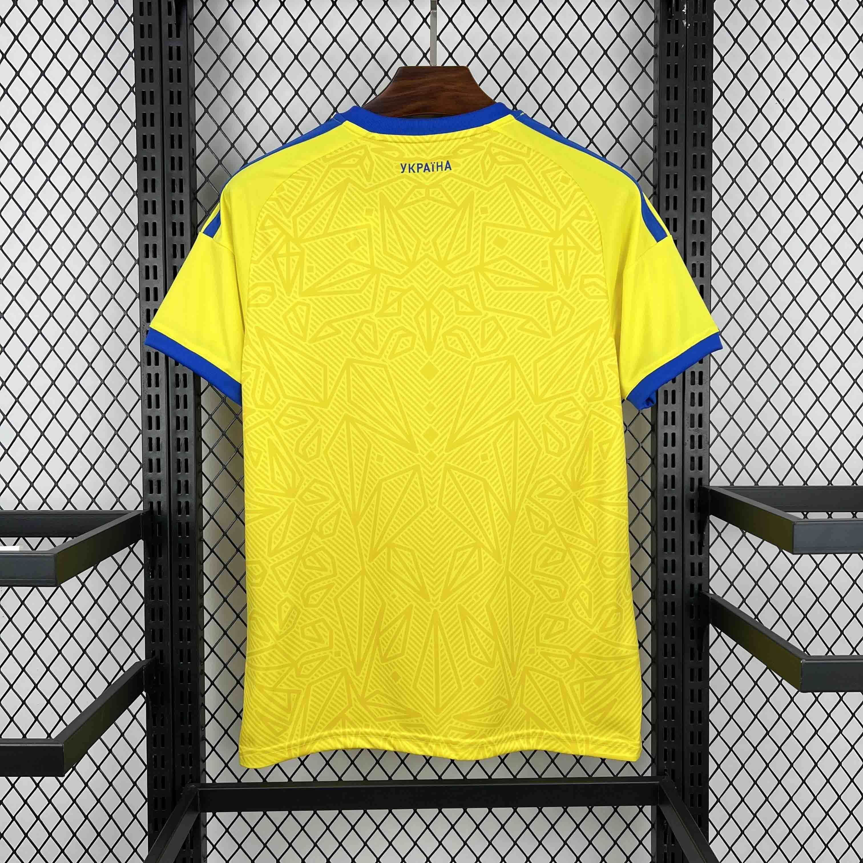 Ukraine Football Jersey Home Custom Shirt World Cup 2026