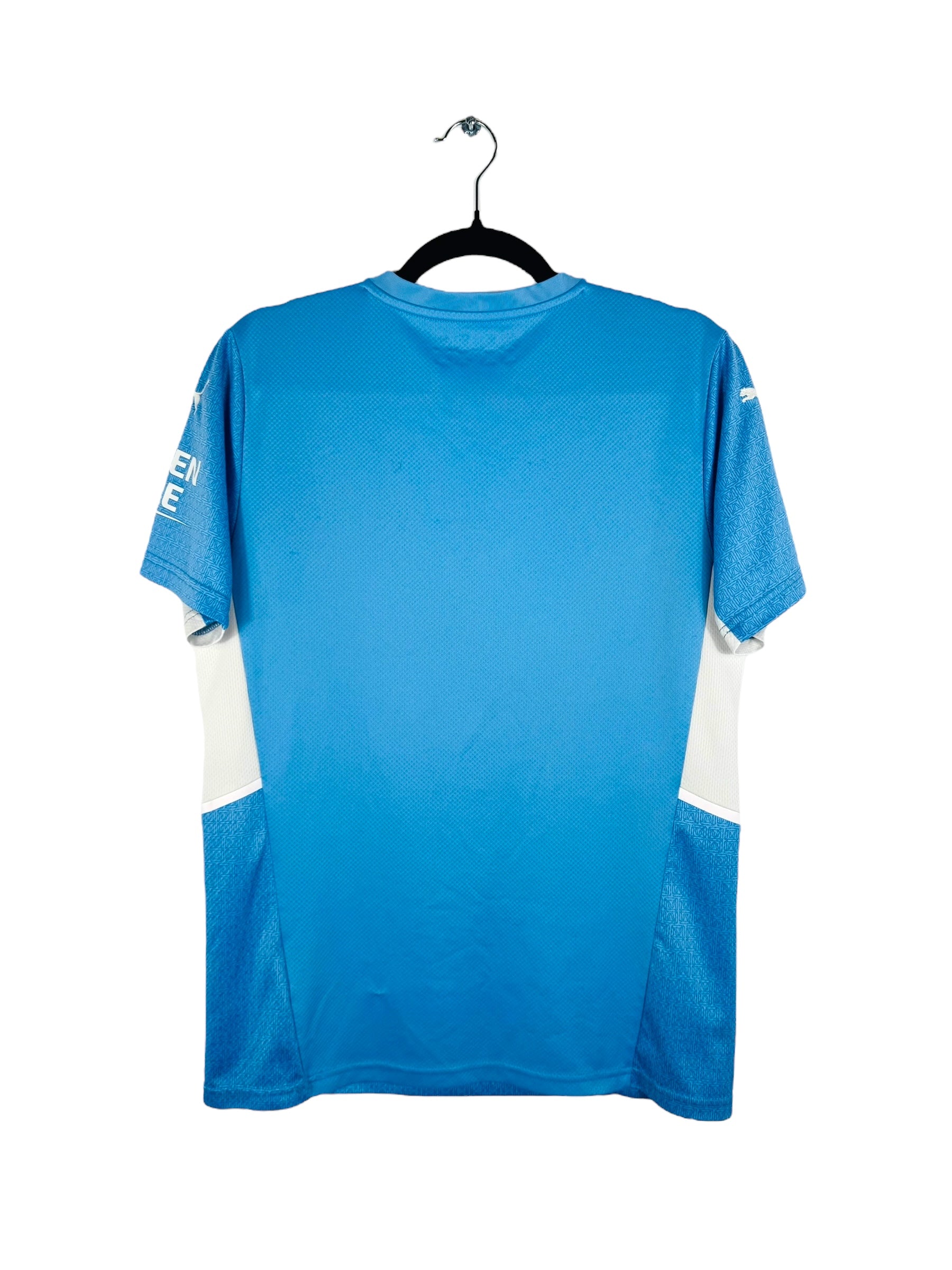 Manchester City Retro Home Football Jersey Shirt 2021/22