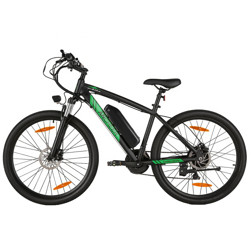 ANCHEERRower elektryczny MTB Ancheer, 27,5”, zielony