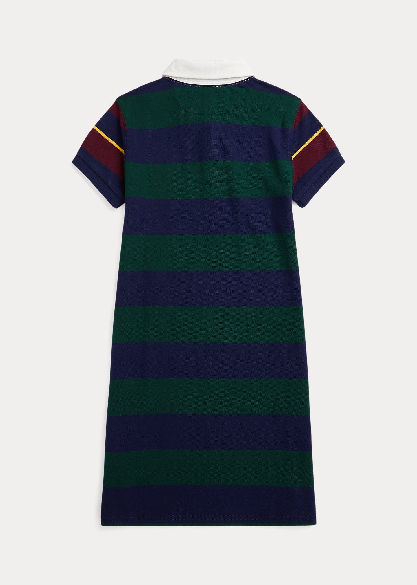 Striped Stretch Mesh Rugby Dress