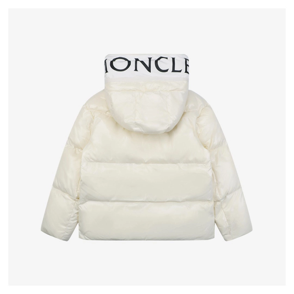 Mxxcler George Logo Hooded Down Jacket