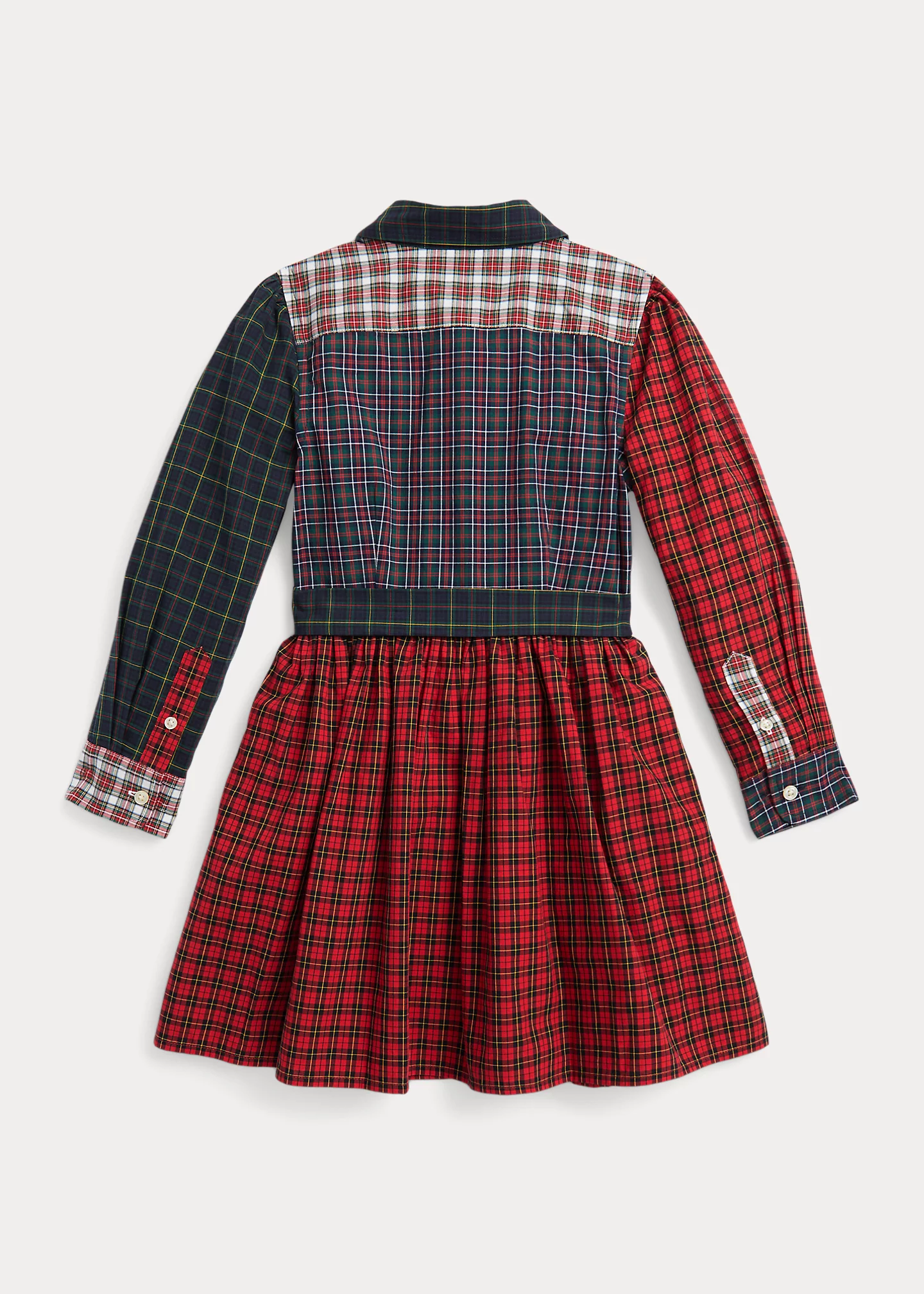 Plaid Cotton Fun Shirtdress