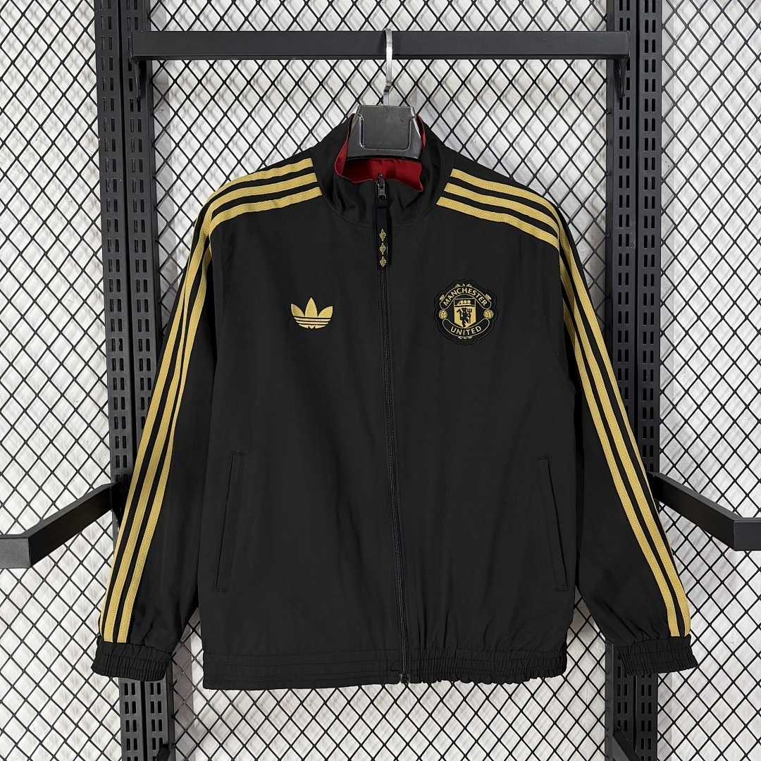 Manchester United Chinese Knot Double-Sides Windbreaker Jacket 2025/26