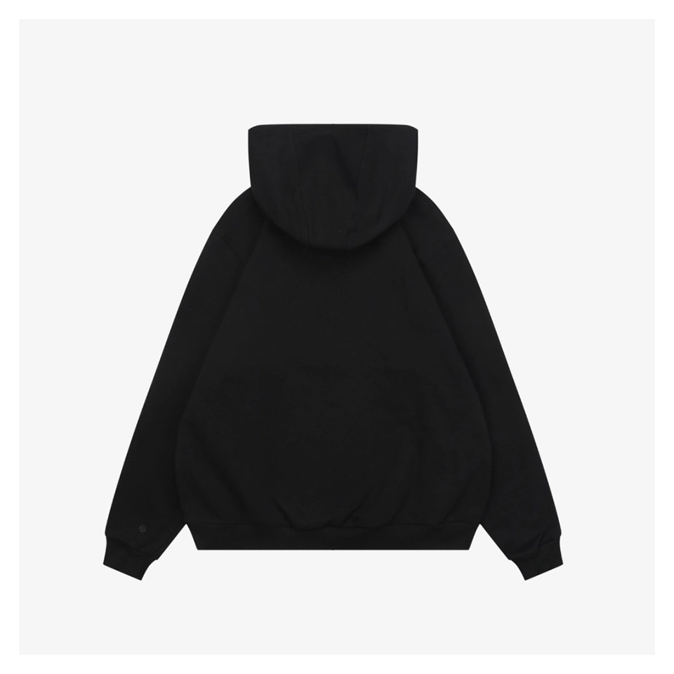 Lululemon Logo Sleeve Cotton Hoodie