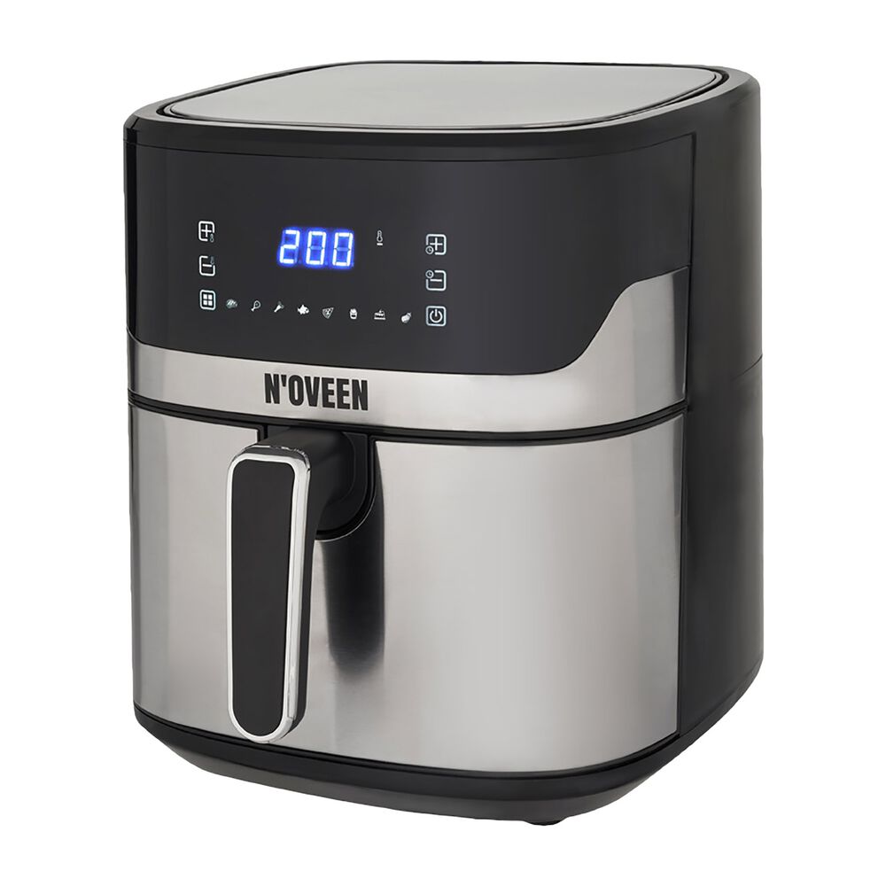 NOVEEN Frytkownica beztłuszczowa Noveen AF550, 1600 W, 6,5 l, srebrna