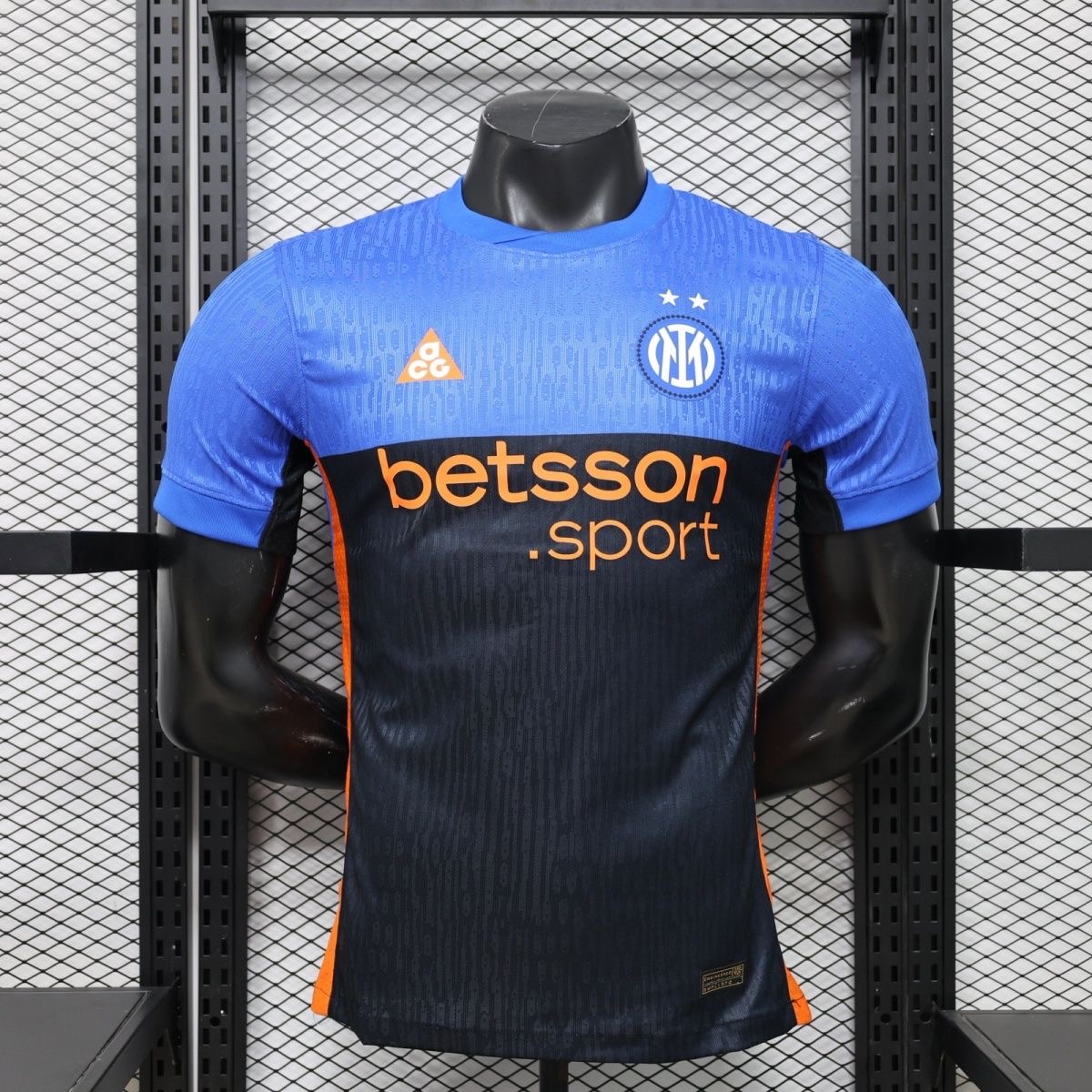 Authentic Soccer Jersey Inter Milan Fourth Away ACG Shirt 2025/26