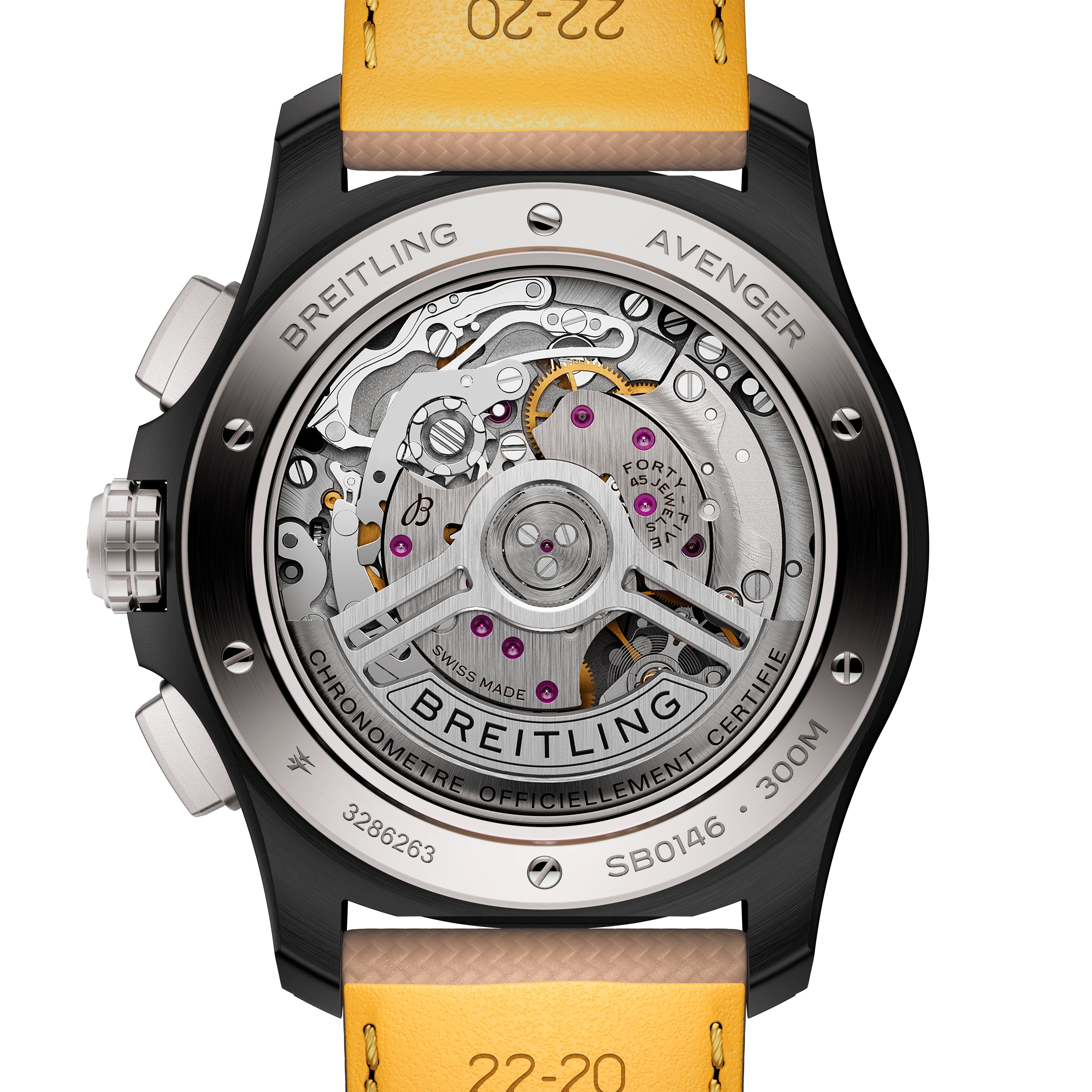 [2026 Mirror Grade]Avenger B01 Chronograph 42 Night Mission SB0146101B1X1