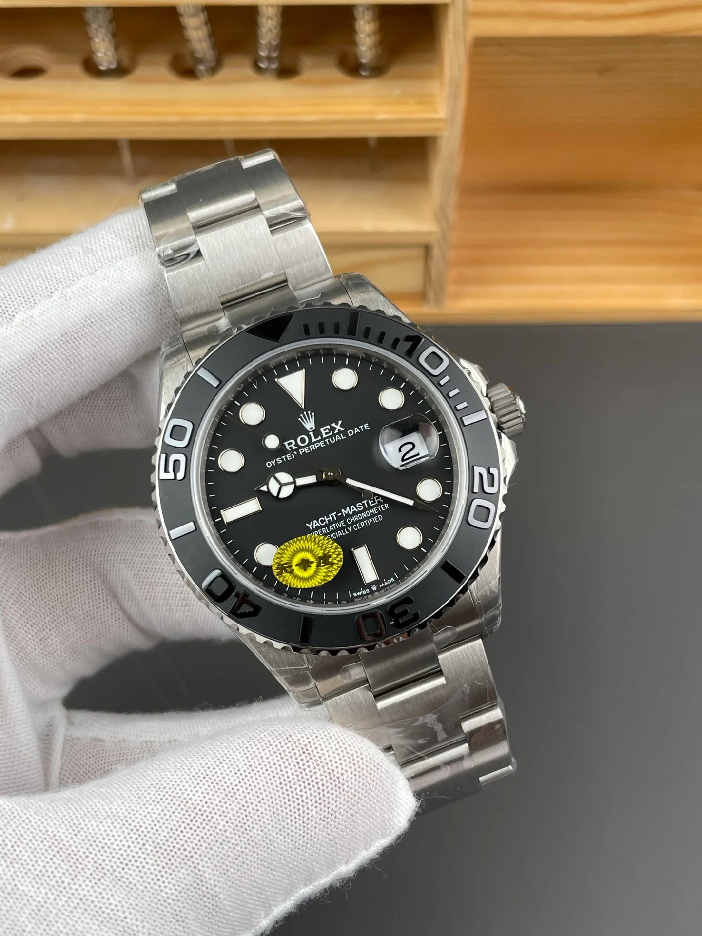 Titanium Yacht-Master with Ceramic Bezel