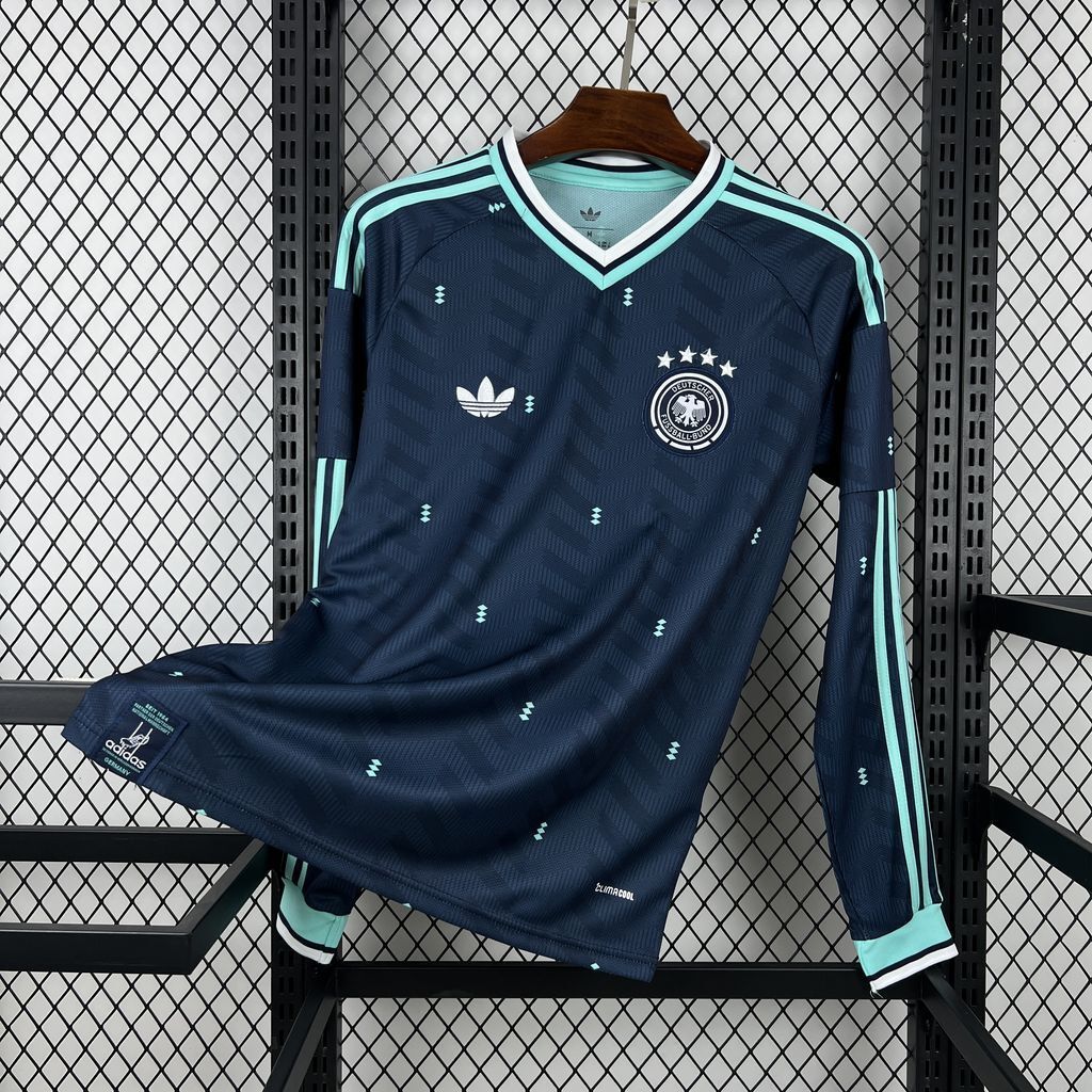 Germany Soccer Jersey Away Long Sleeve Custom Shirt World Cup 2026