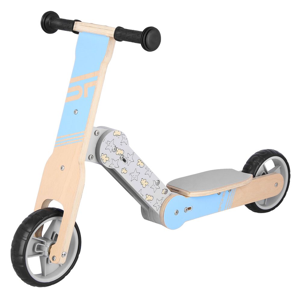 SPOKEY Rowerek biegowy 12” WOO-RIDE MULTI, niebieski