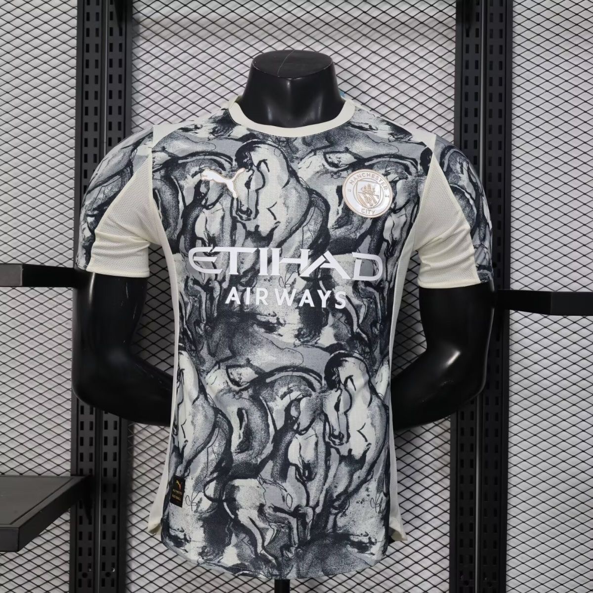 Manchester City Authentic Horse Year Special Edition Football Jersey Shirt 2025/26