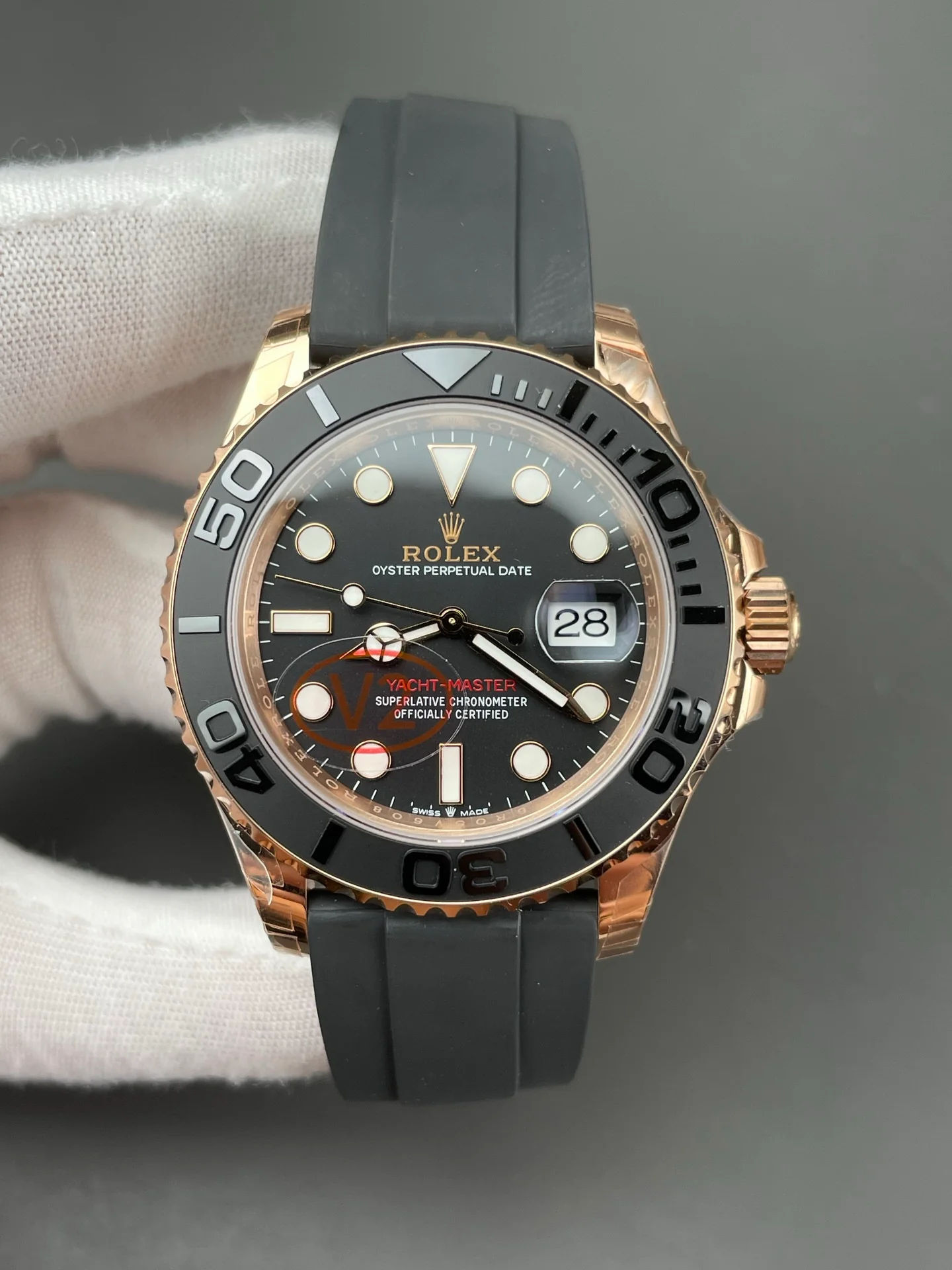 Rose Gold Yacht-Master M126655-0002