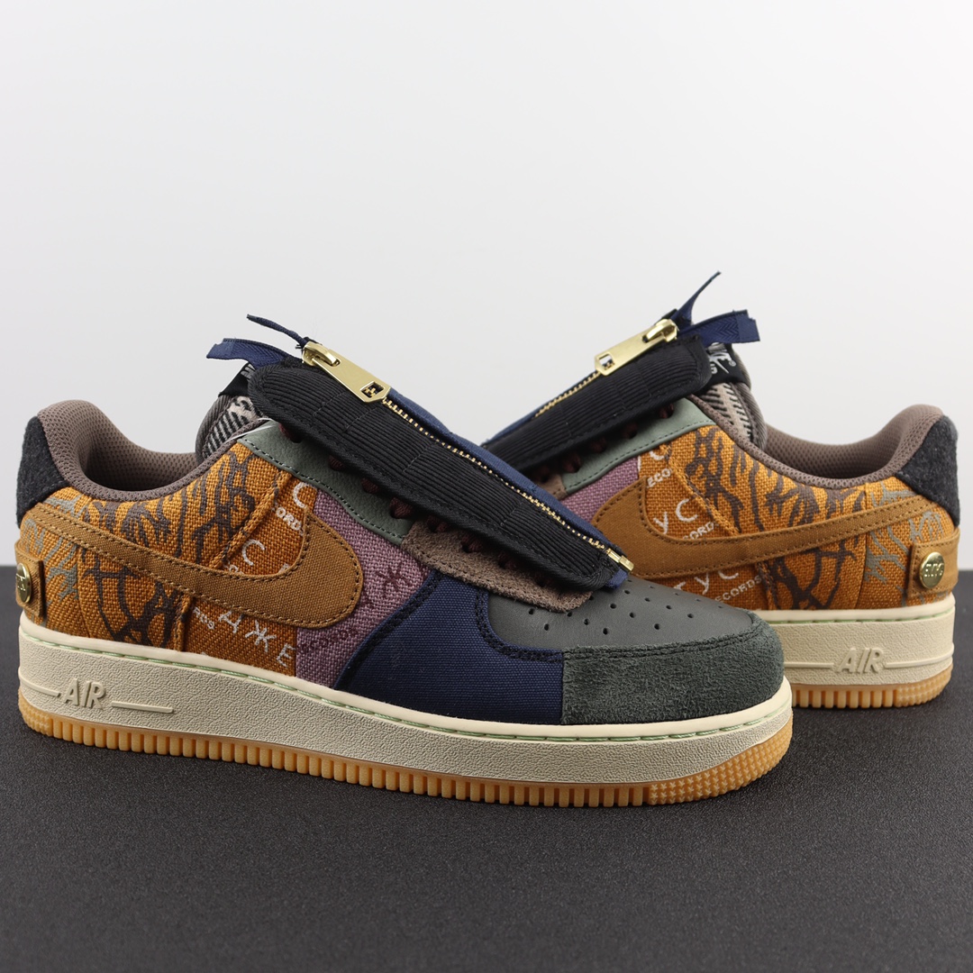 NIKE AIR FORCE 1 LOW TRAVIS SCOTT CACTUS JACK CN2405-900