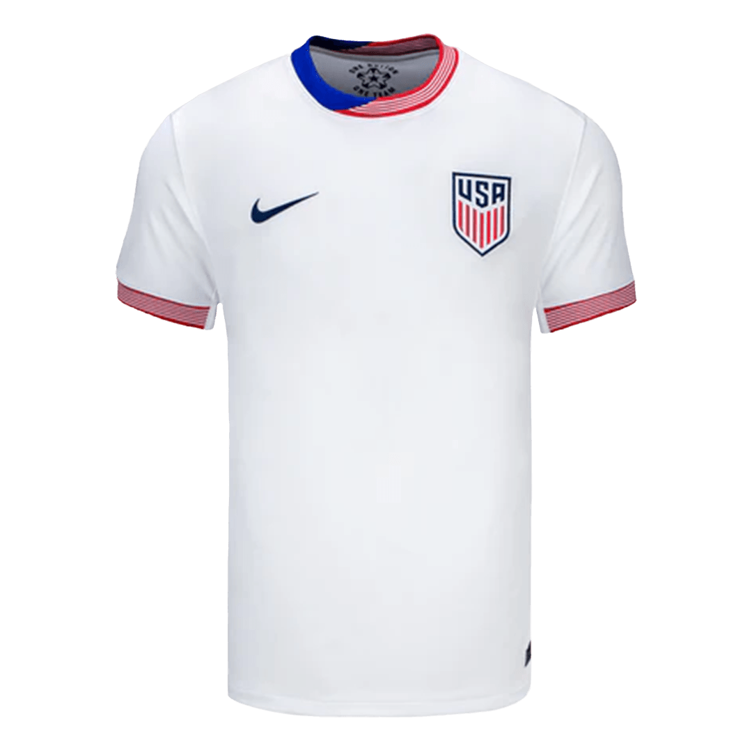REYNA #7 Authentic Soccer Jersey USA Nation Home Shirt 2024