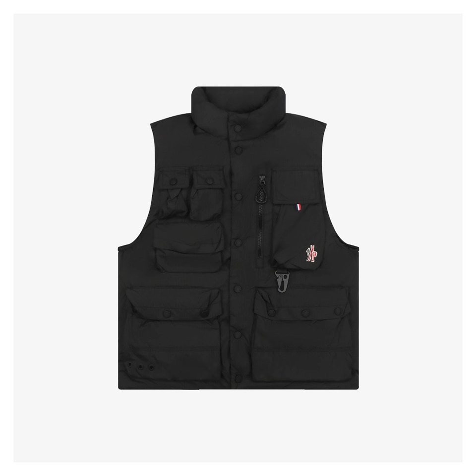 Mxxcler Tongass Utility Down Vest # MX-33 (Brown/Black)