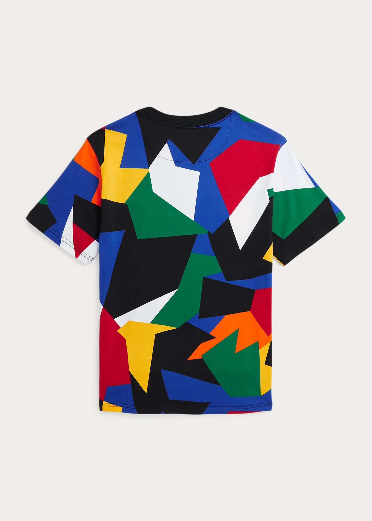 Abstract-Print Cotton Jersey Tee