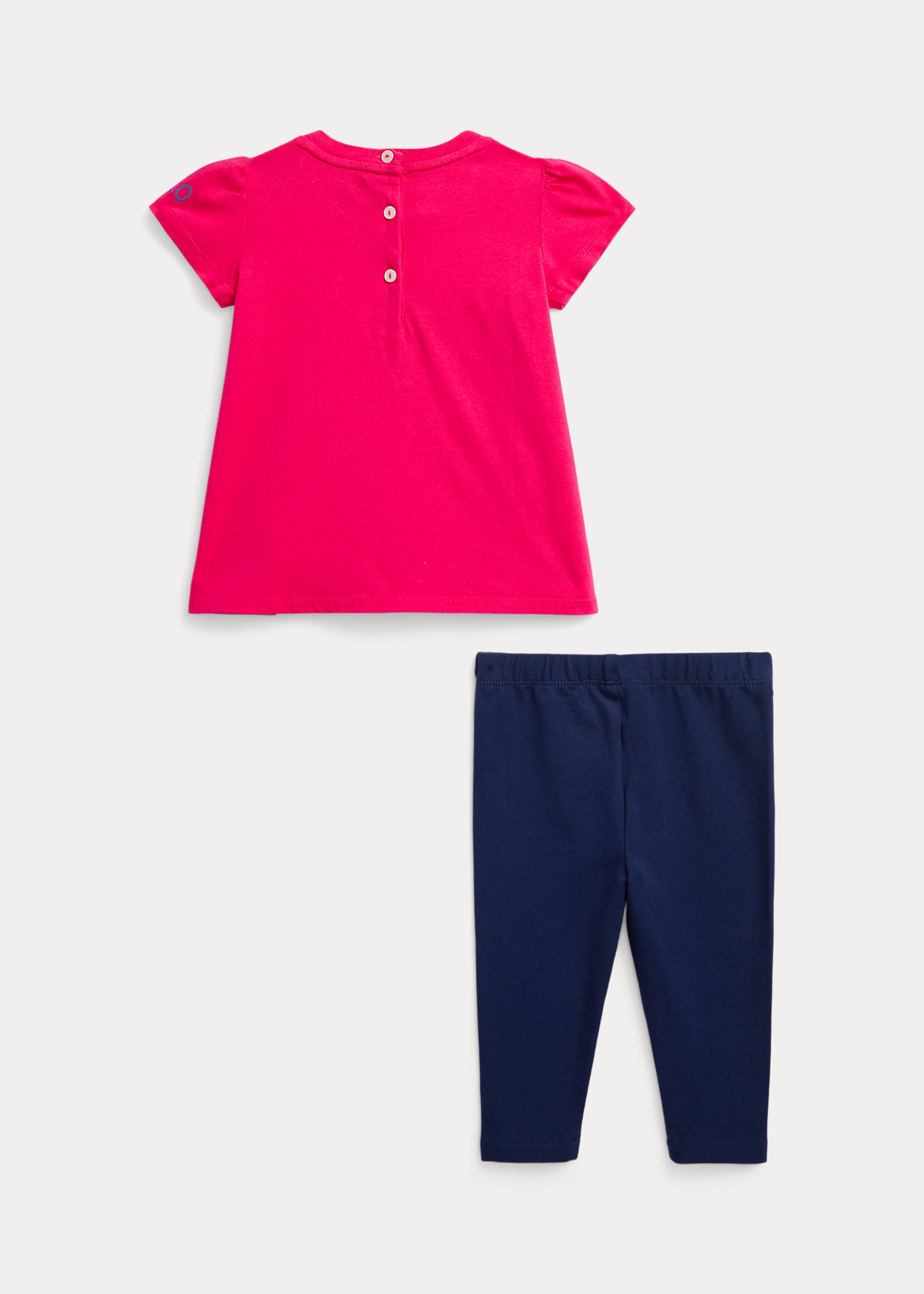 Big Pony Jersey Top & Legging Set