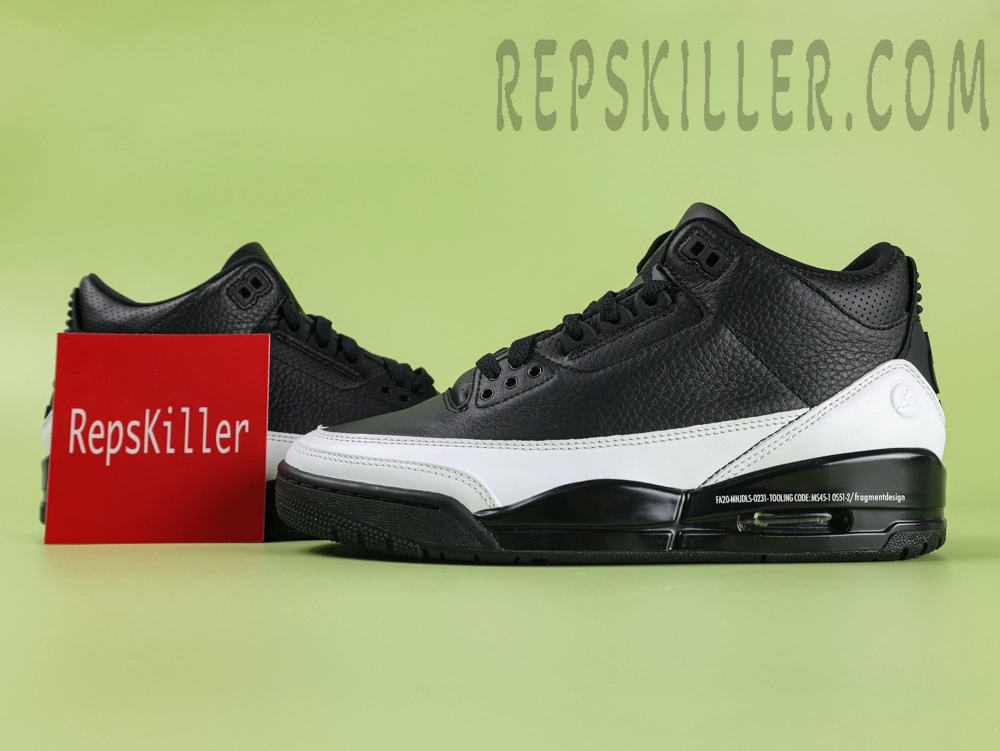 Fragment Design X Jordan 3 Retro SP “Black White”